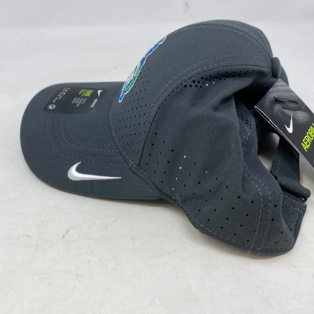 Nike UWF Argonauts Golf Cap Hat Black Adjustable Light Black Youth Sideline OSFM